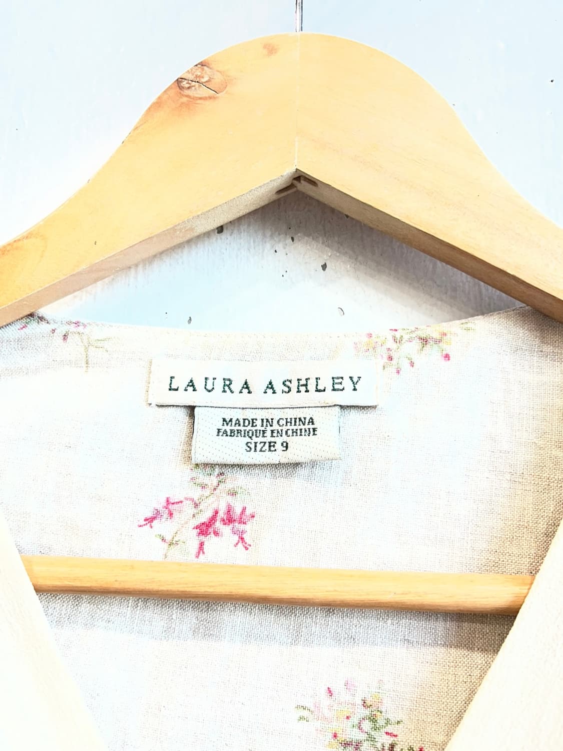 LAURA ASHLEY 로라 애슐리 퓨어린넨 플라워 원피스 상품이미지3