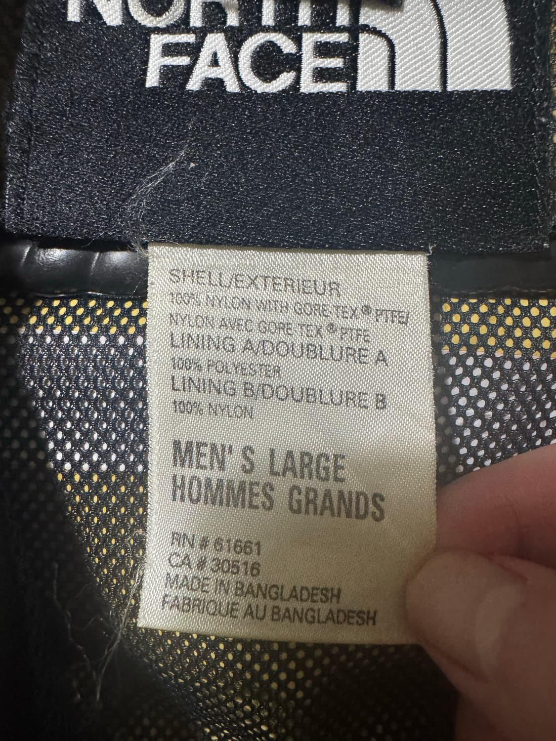 Vintage northface mountain jacket large  상품이미지3