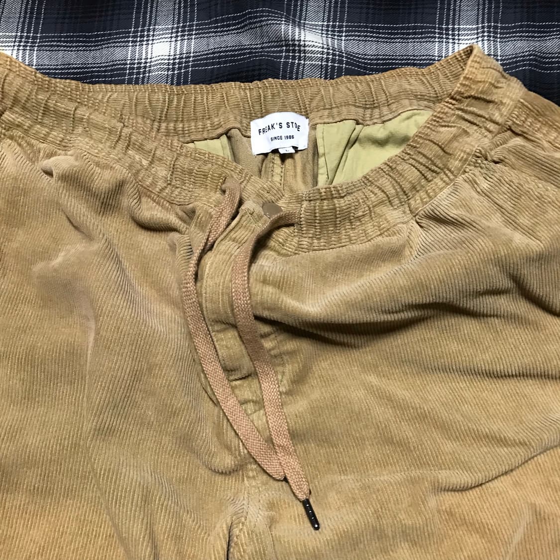 재팬 프릭스스토어 와이드 코듀로이 조거팬츠 상품이미지3