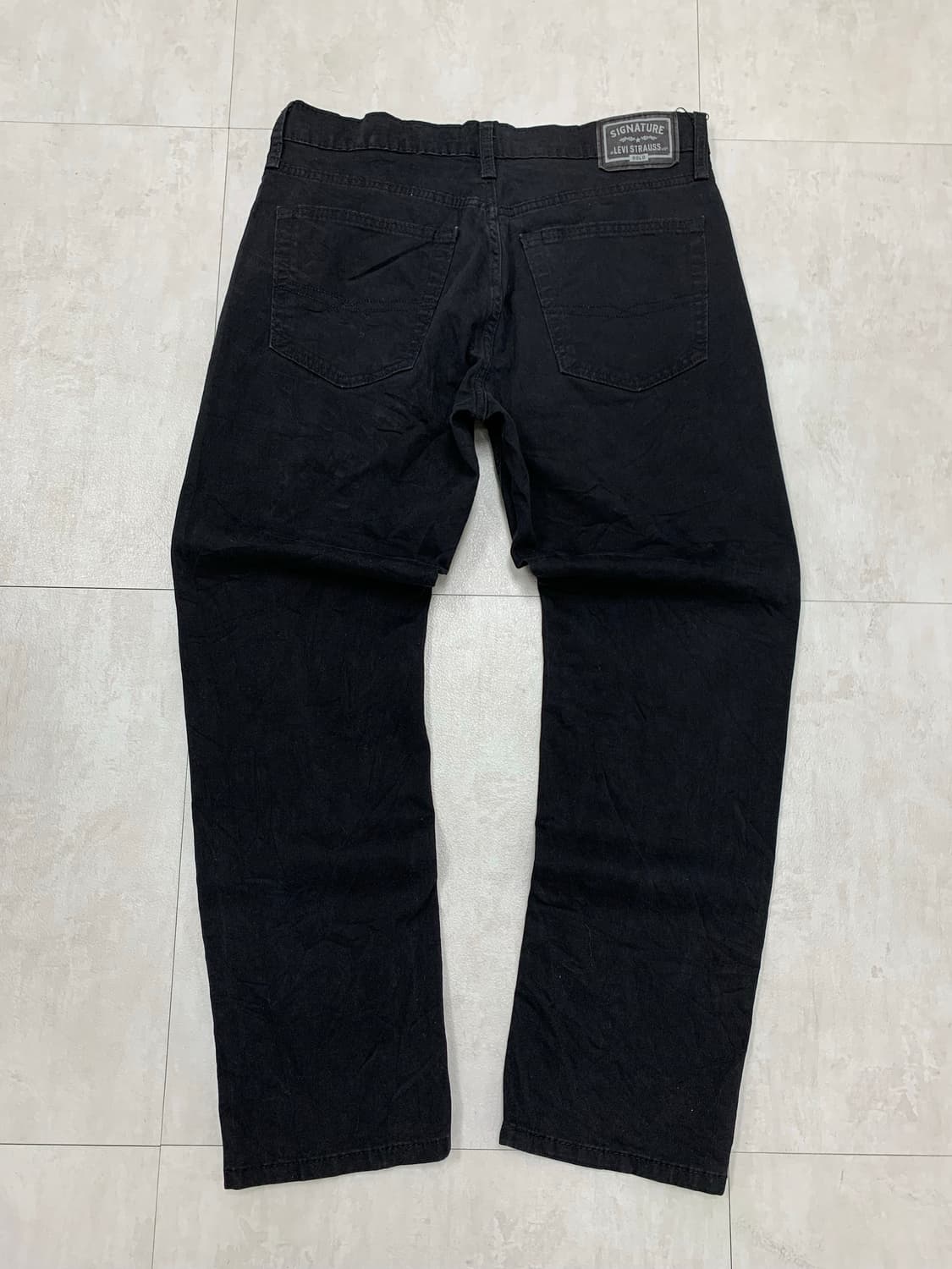 리바이스 블랙 코튼 팬츠 #562 상품이미지6