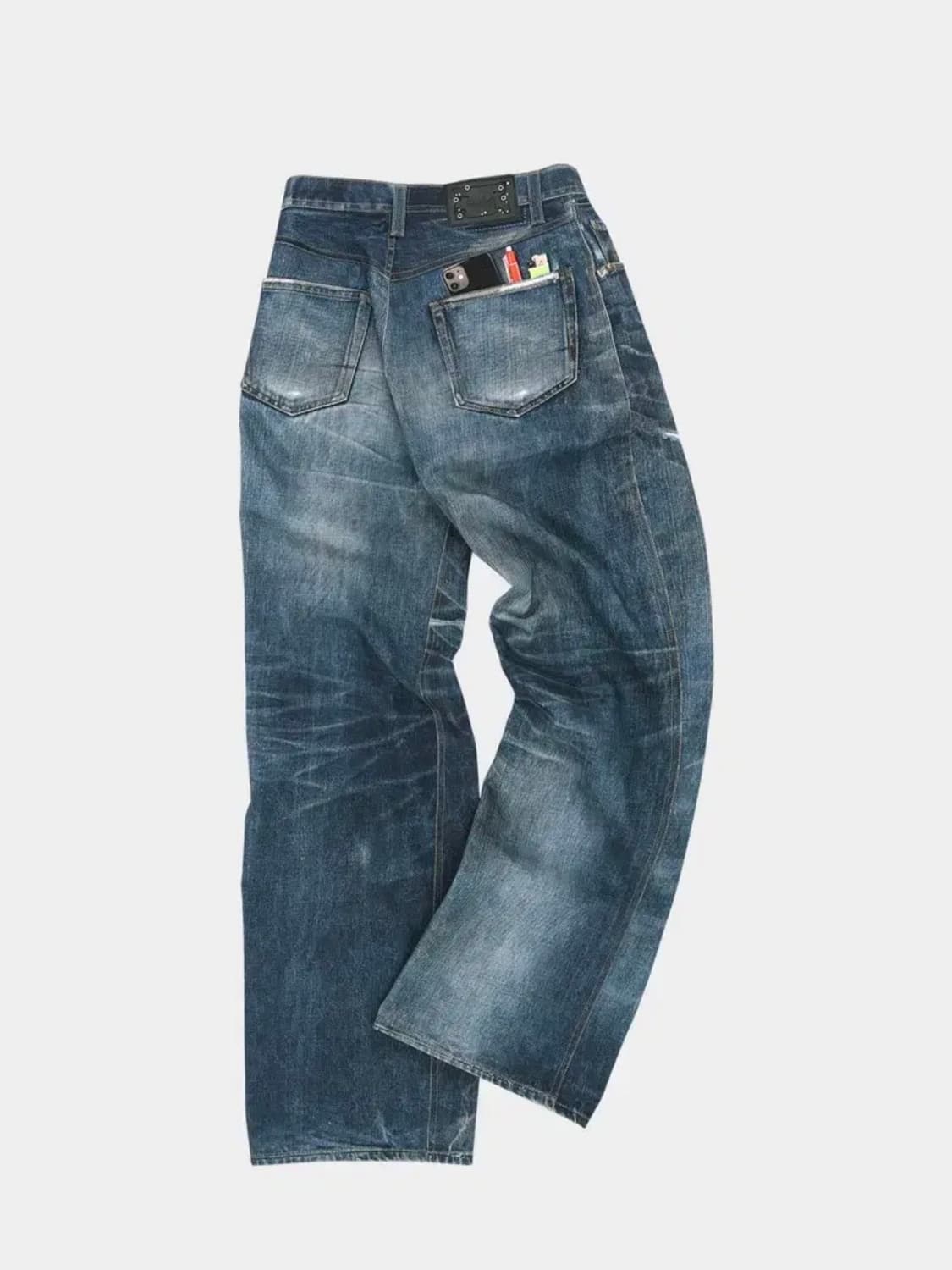 Andersson Bell 트롱프뢰유 데님 팬츠 SIZE - 26 상품이미지2