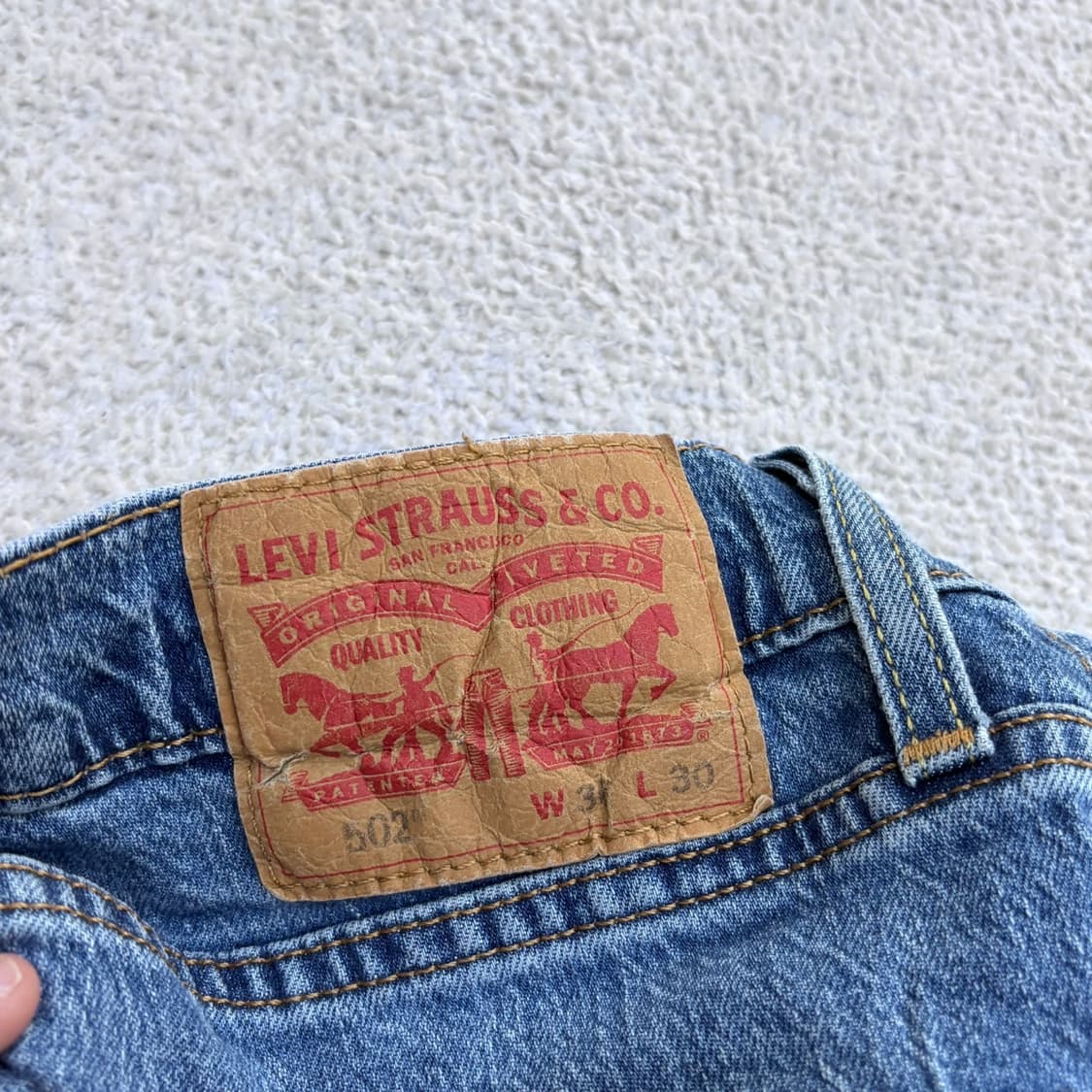 W36 L30 리바이스 502 데님 팬츠 0423E 상품이미지4