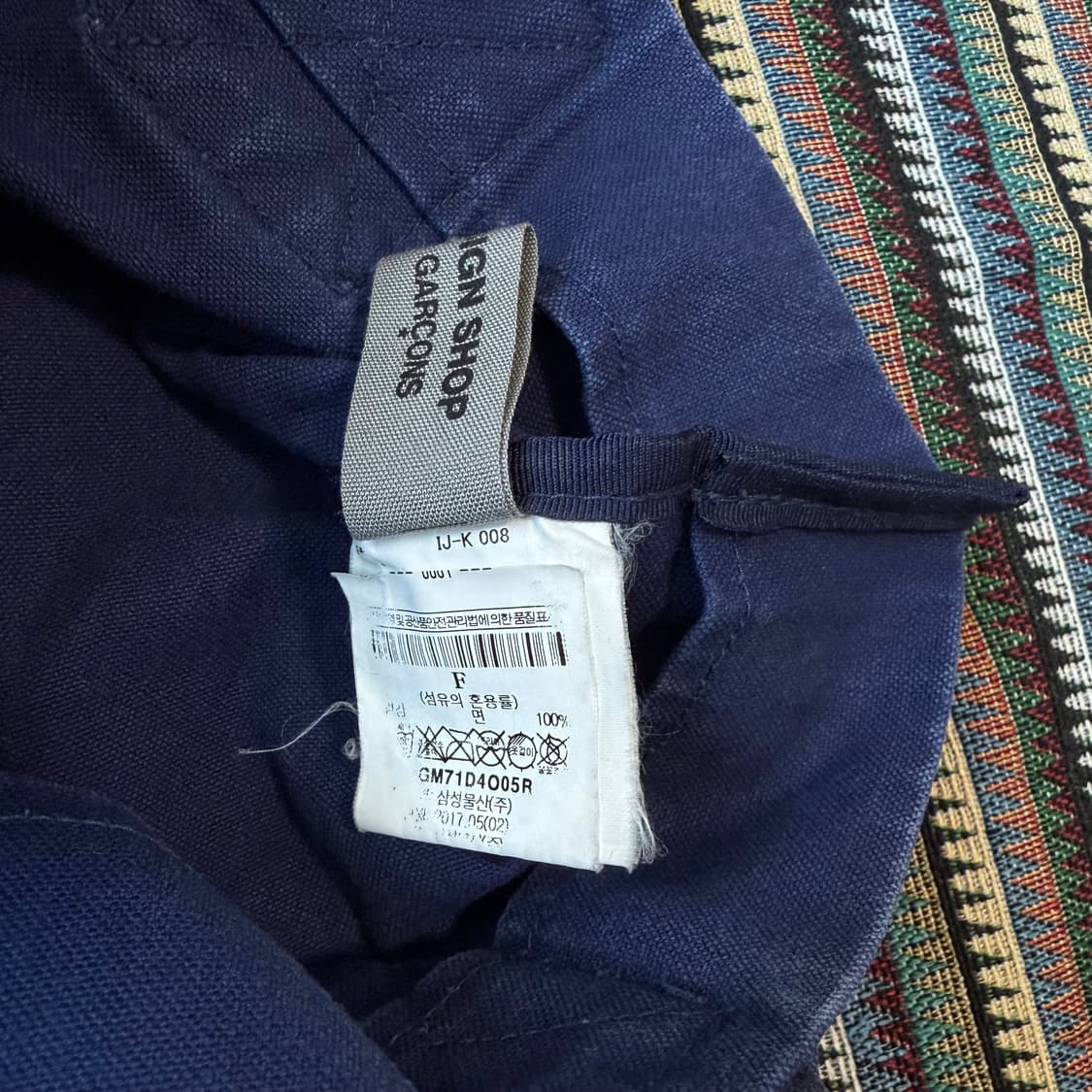 꼼데가르송 도트 토트백 상품이미지3