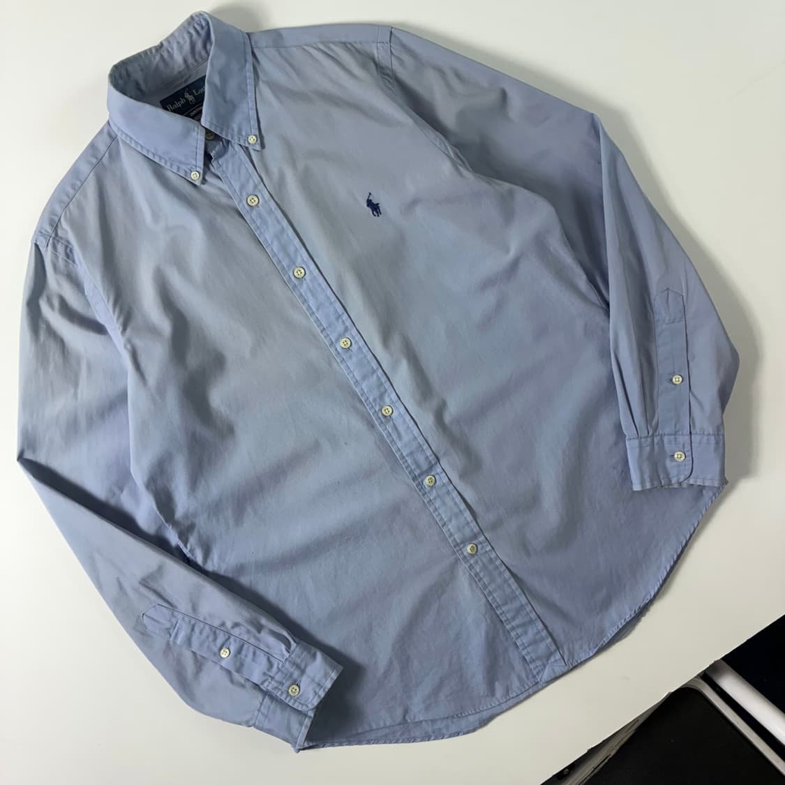 Polo  폴로 랄프로렌 자수 코튼 소라 솔리드 셔츠  상품이미지2