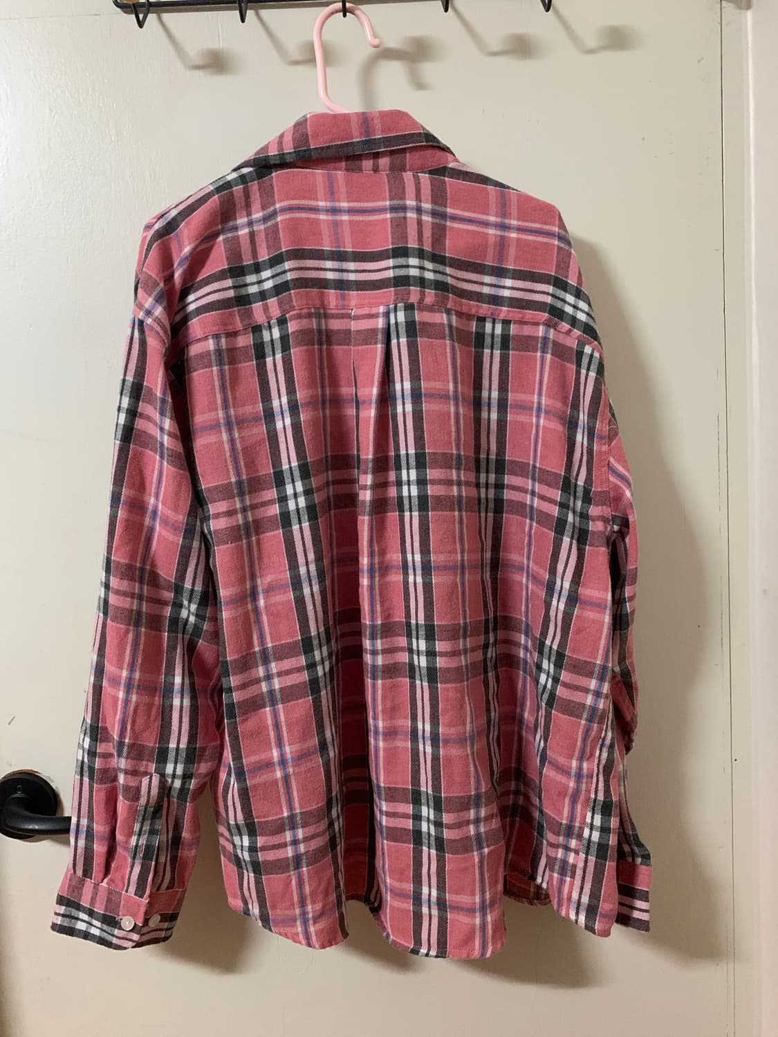 F.ILLUMINATE 핑크 체크 셔츠 (L) 상품이미지2