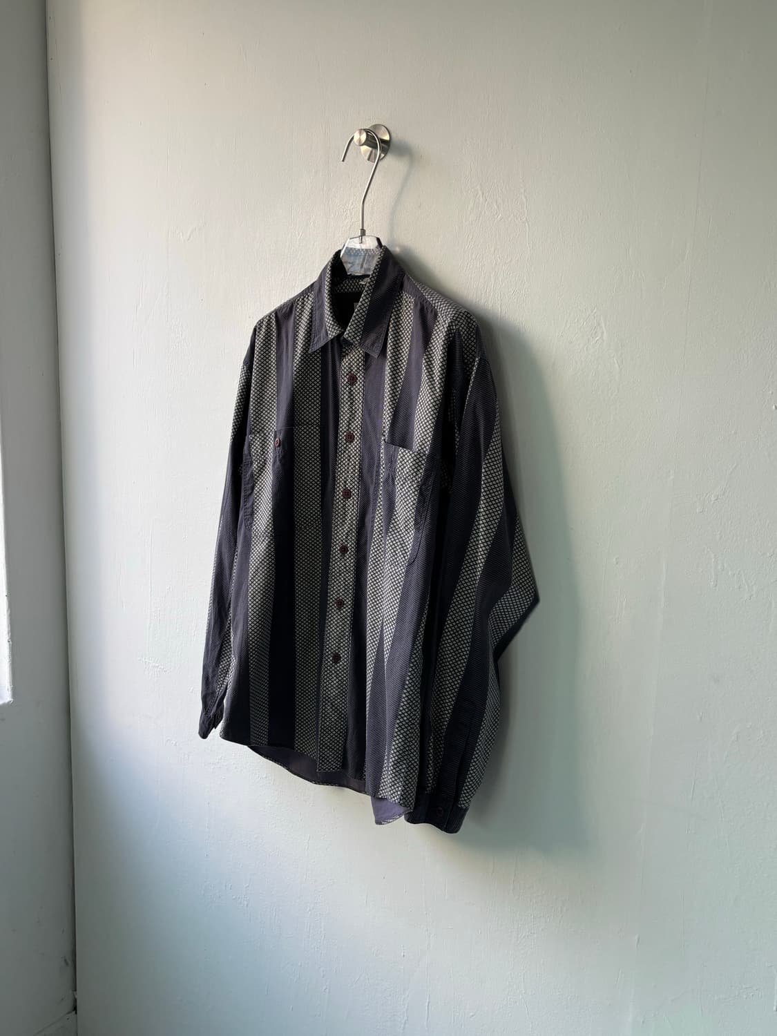 아르마니 80‘s 멀티 체크 셔츠  상품이미지4