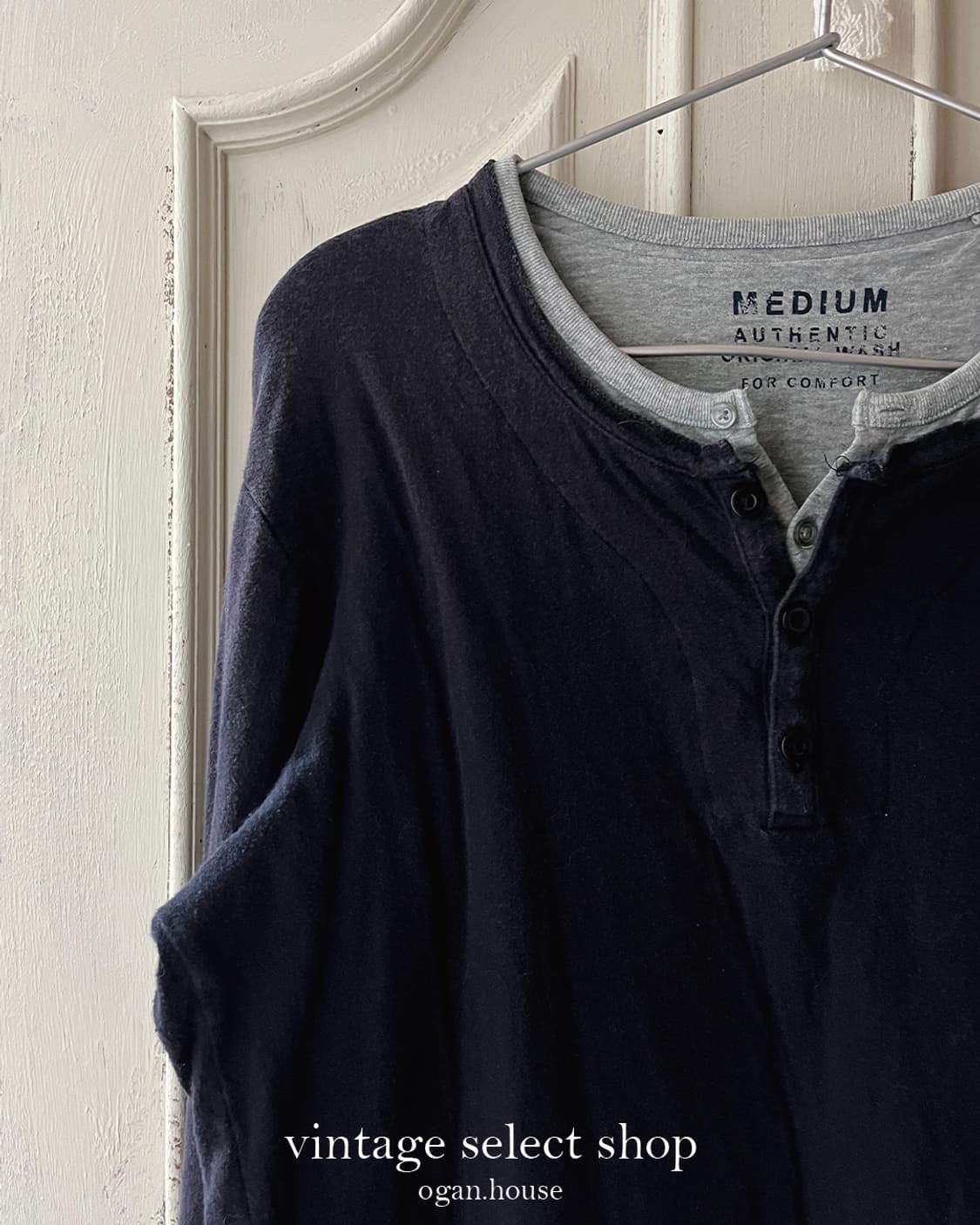 vintage layered long sleeve top[uniqlo] 상품이미지2