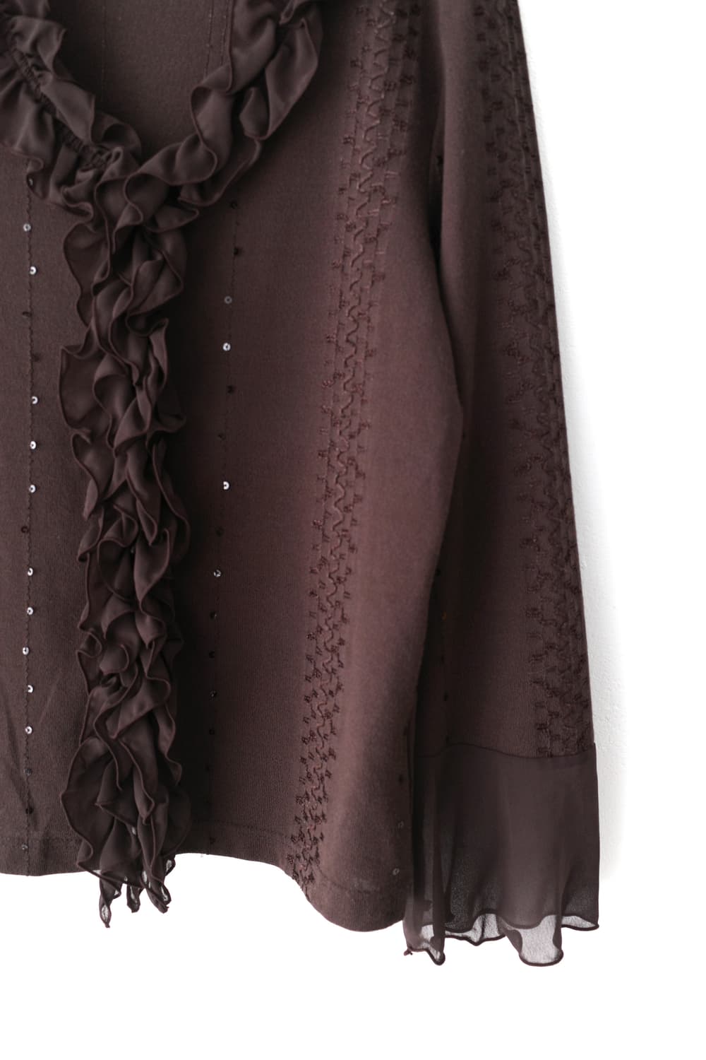 frill sequin long sleeve 상품이미지4