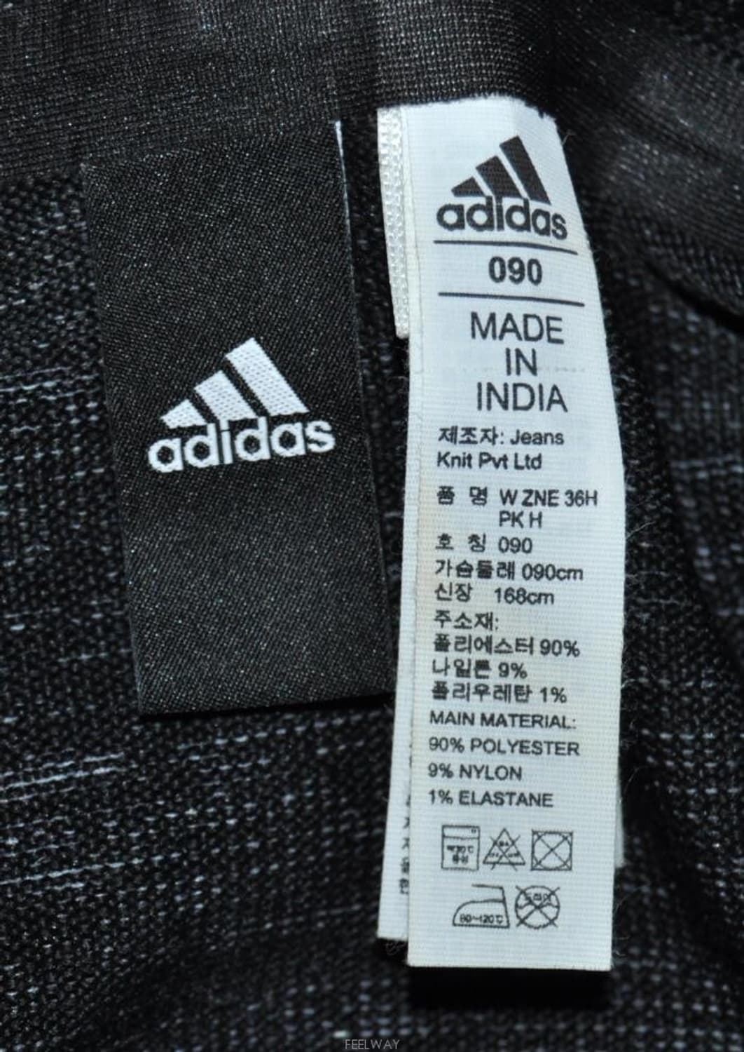 아디다스/여성후드풀집업니트식자켓(사이즈55반) 상품이미지7