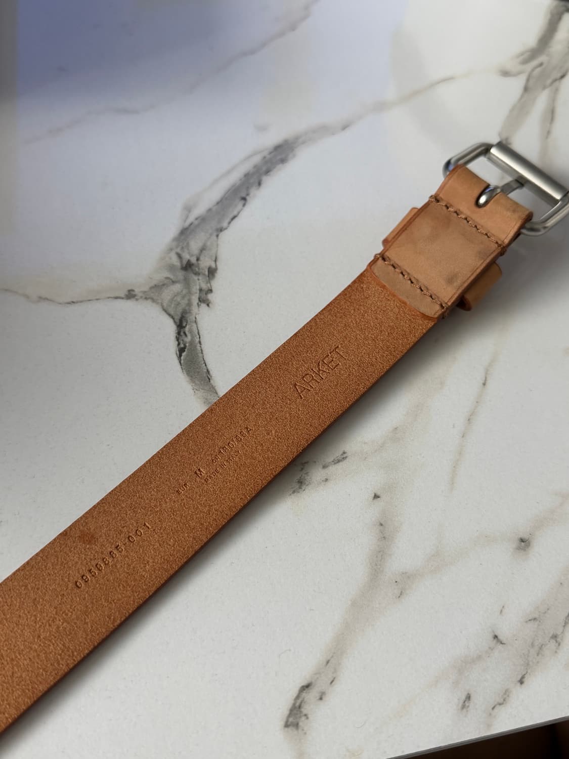 아르켓 레더 벨트 M사이즈 상품이미지3