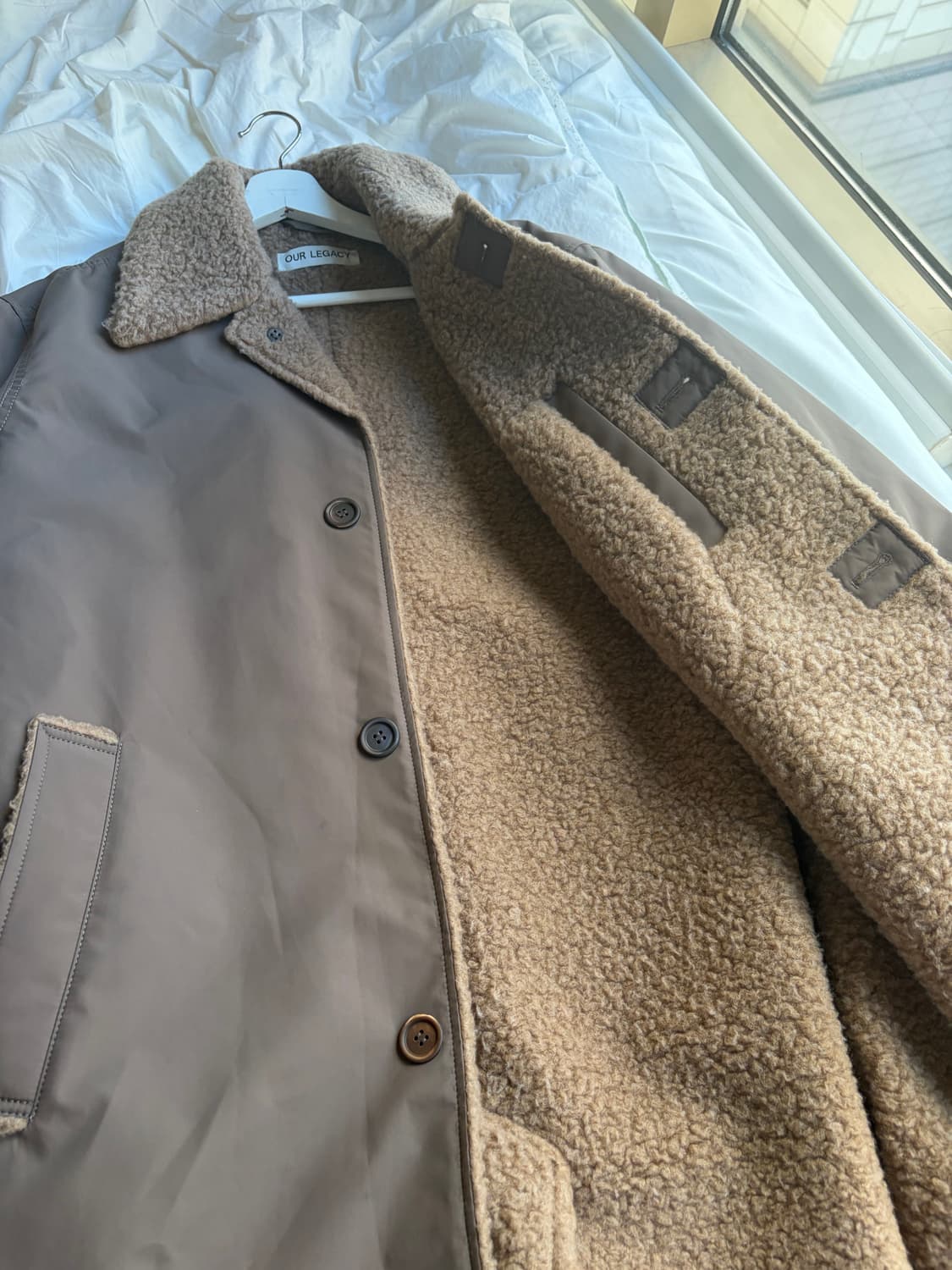 [48/100-103] 아워레가시 폴라코트 브라운 상품이미지4