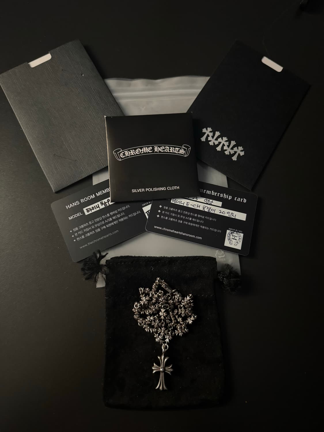 크롬하츠 타이니 ech 일체형 목걸이 20인치 상품이미지2