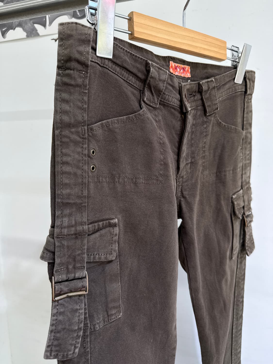 빈티지 WOW (Made in Japan) 카고 부츠컷 팬츠 상품이미지3