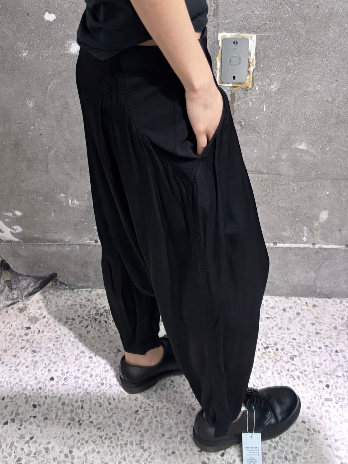 Rick Owens 릭오웬스 16SS 블랙 사이클롭스 배기팬츠 상품이미지3