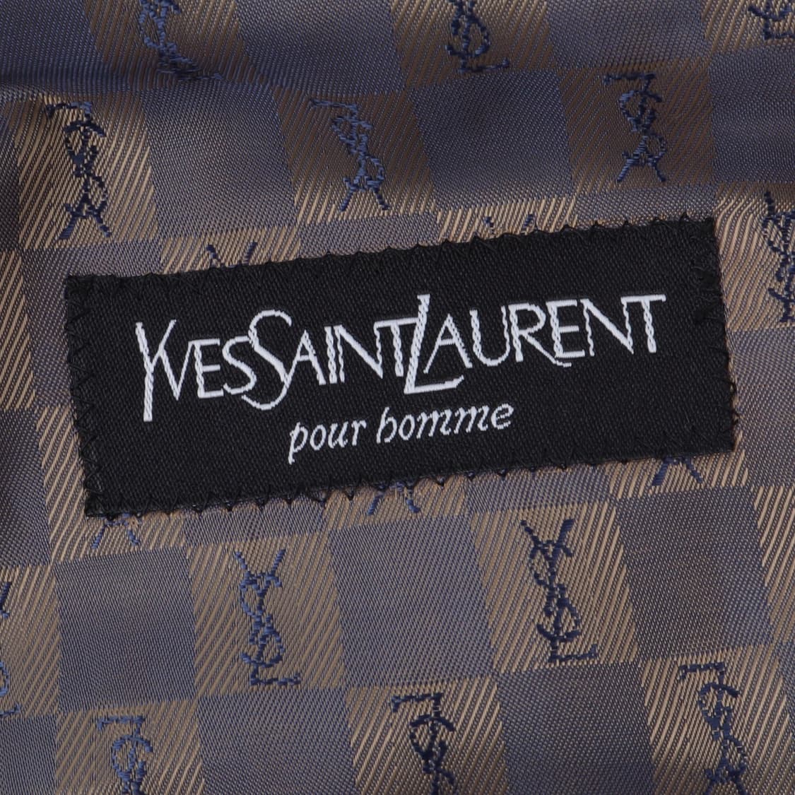 입생로랑 뿌르 옴므 베이지 울 3B 블레이저 자켓 상품이미지8