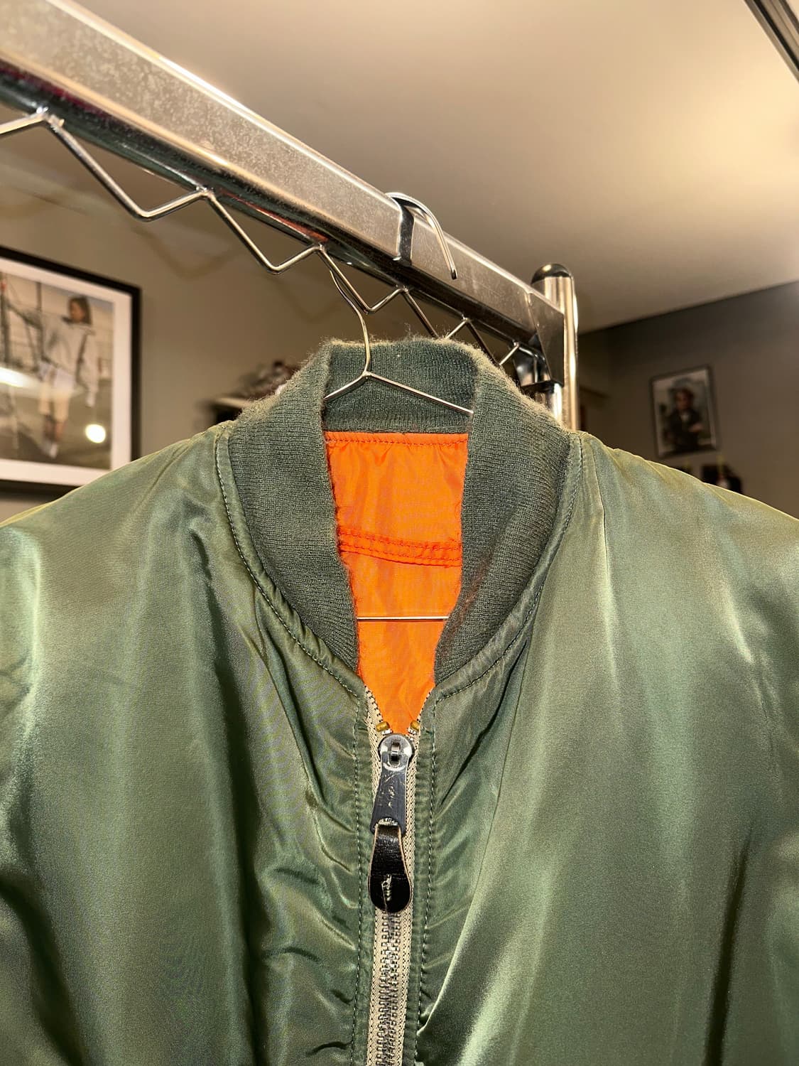 80’s Alpha Industries Ma-1 USA flight 상품이미지5