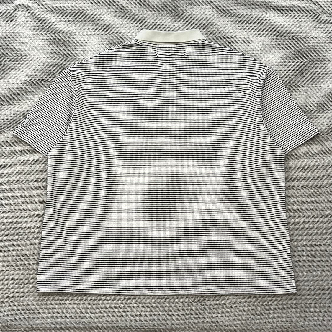 세터 스트라이프 카라 하프 니트 r3574 상품이미지2