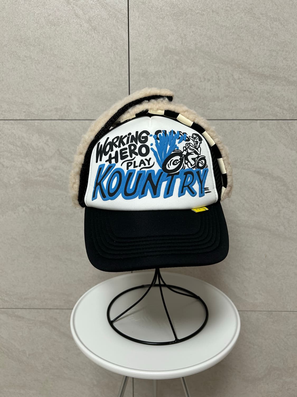 (OS)캐피탈 컨트리 레이서 럼버 트러커캡 상품이미지4