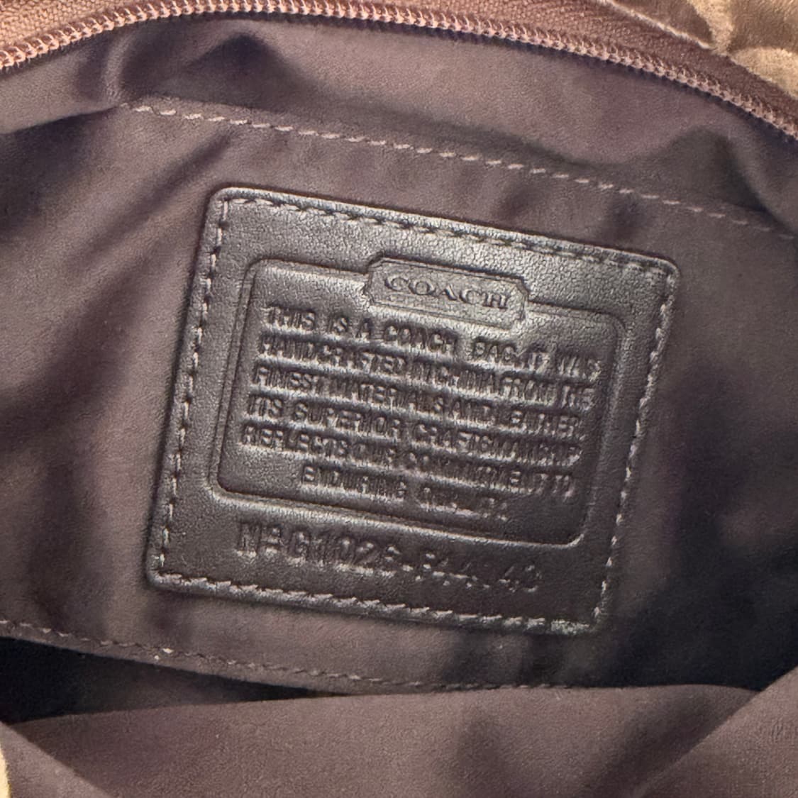 Coach siganture logo mini bag 상품이미지5