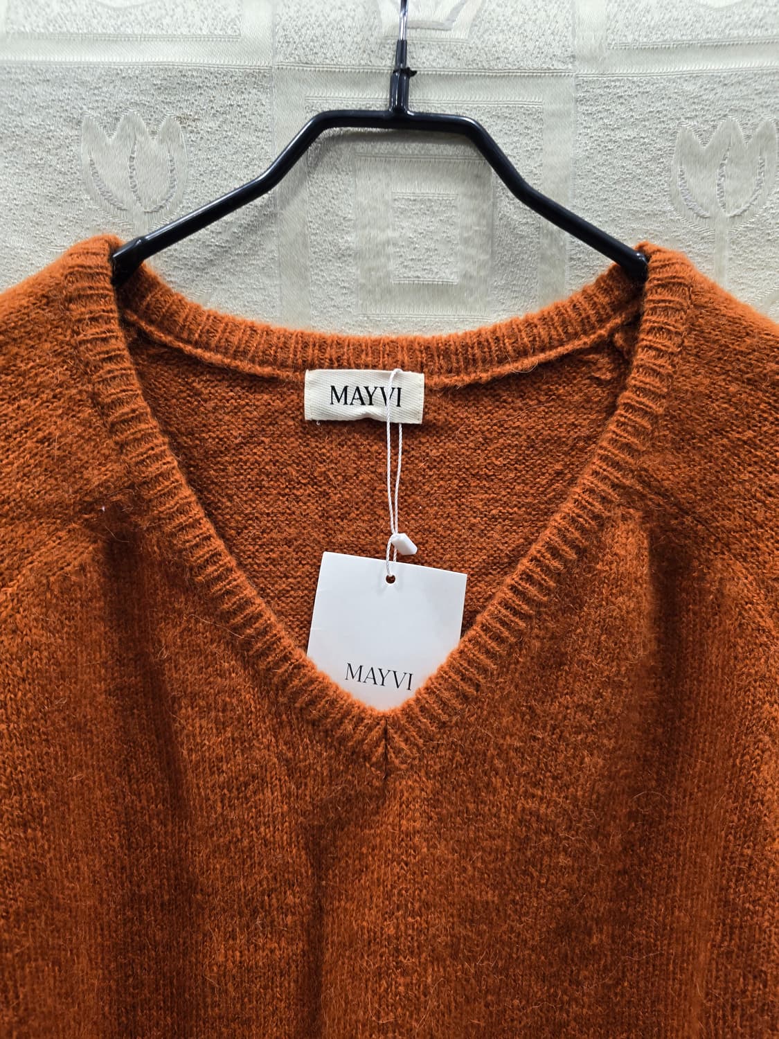 새상품) 언더비 MAYVI 니트 티셔츠 프리사이즈 상품이미지3