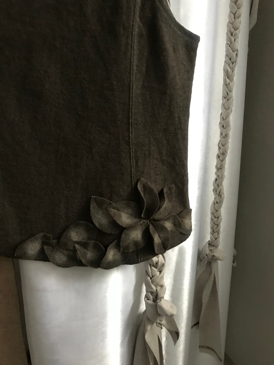 vintage wool pattern sleeveless 상품이미지9