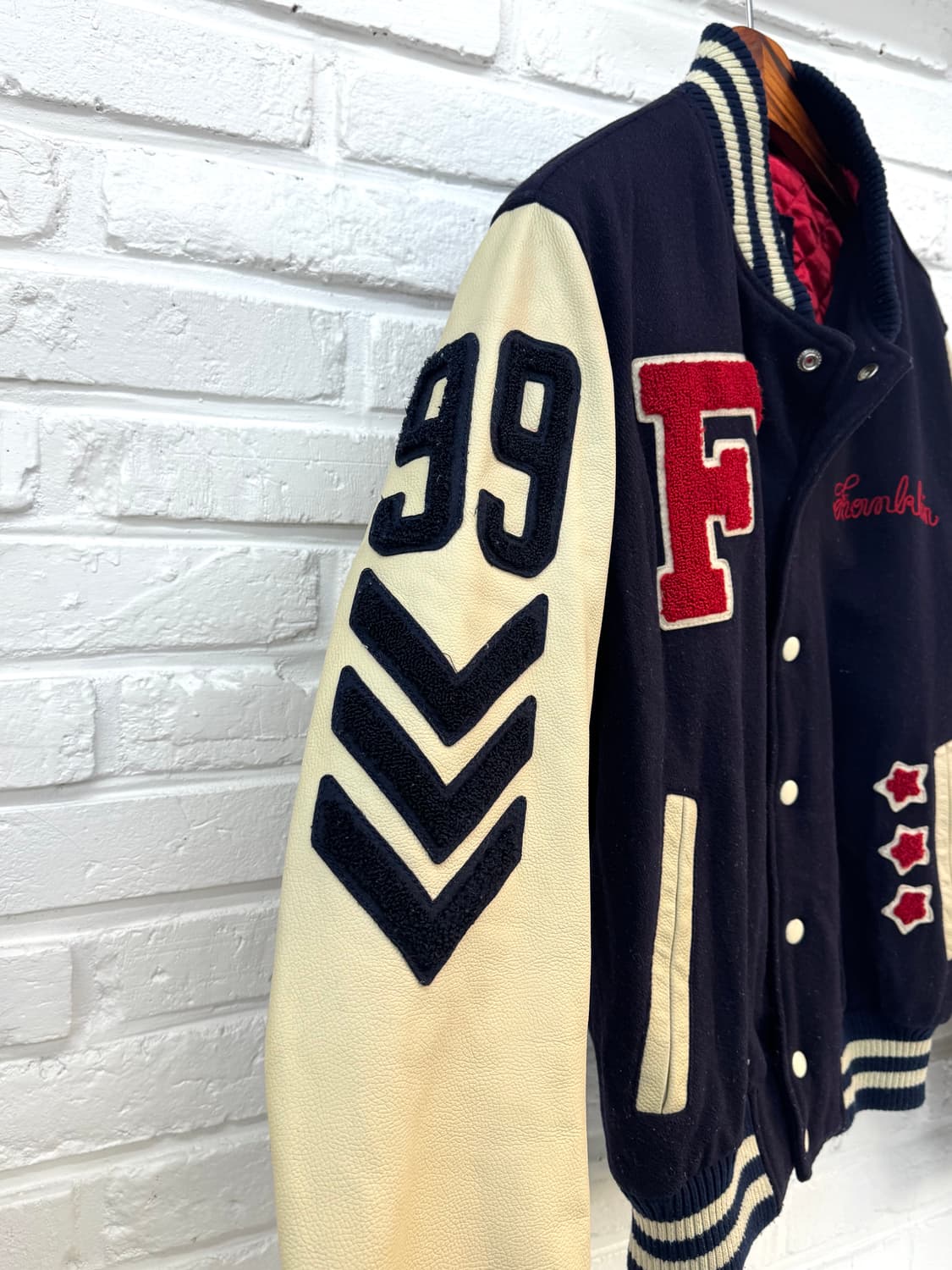 Franklin&Marshall 네이비 바시티 자켓 상품이미지6