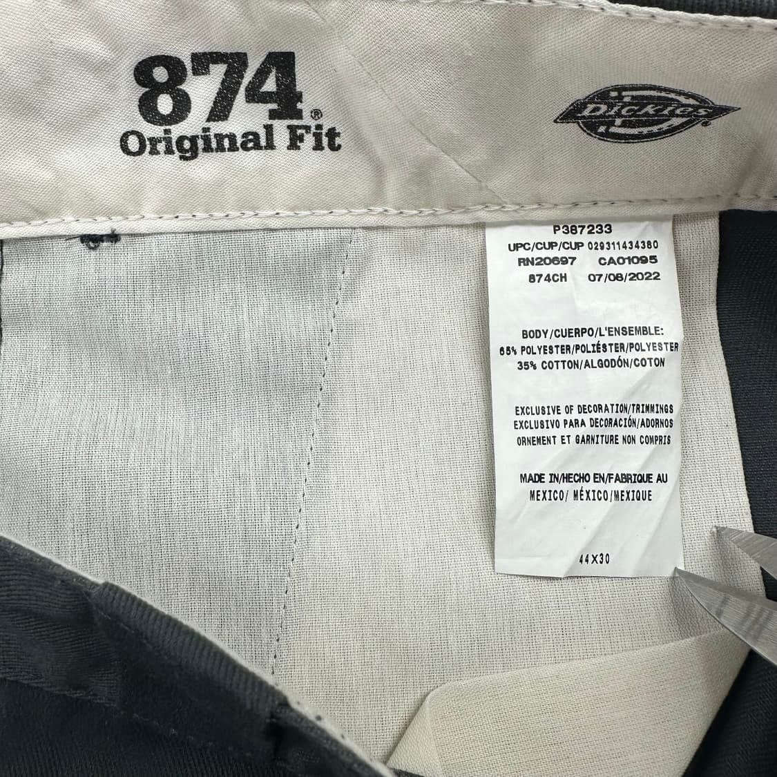 Dickies 디키즈 오리지널 874 워크팬츠 44 상품이미지9
