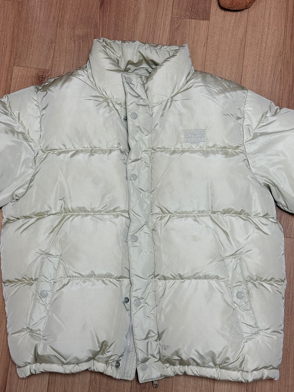 마리떼 클래식 로고 다운 자켓 / 라이트베이지 / L 상품이미지7