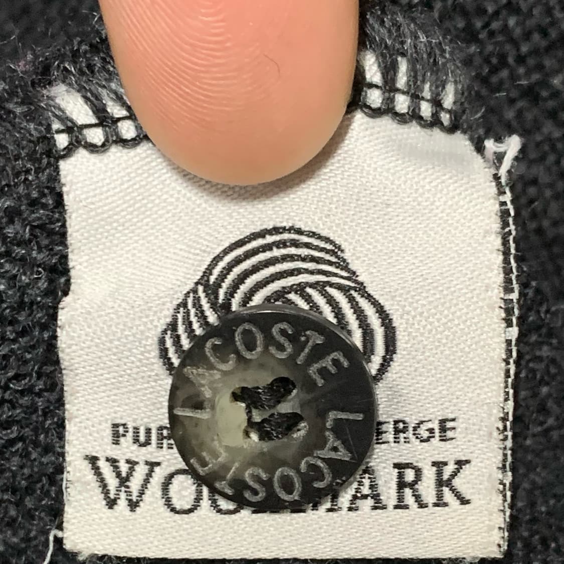 [3XL] 라코스테 울마크 퓨어울 가디건 상품이미지6