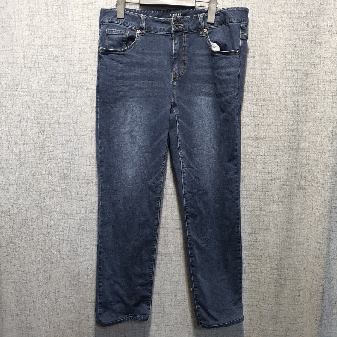 게스 짙은 데님 청바지  상품이미지1