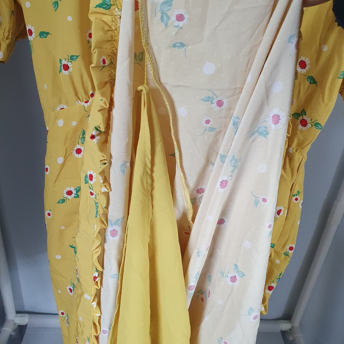 비이커 꽃무늬 원피스 상품이미지6