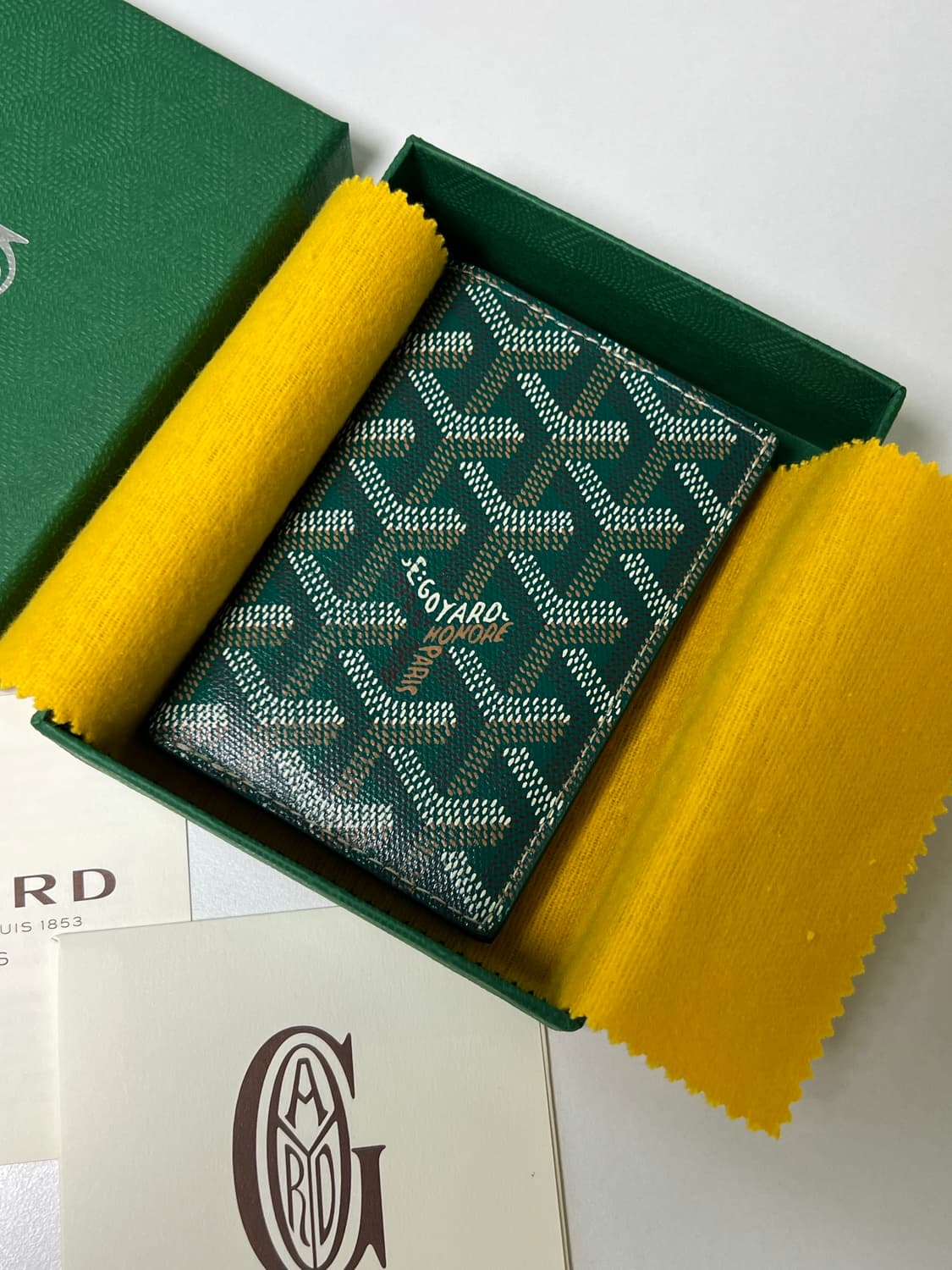 [정품] 고야드 생피에르 카드 홀더 그린 상품이미지2