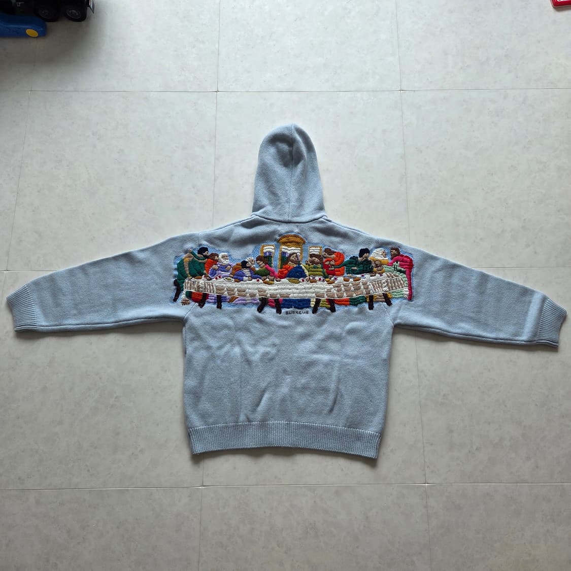 슈프림 라스트서퍼 집업 라이트블루 L 상품이미지2