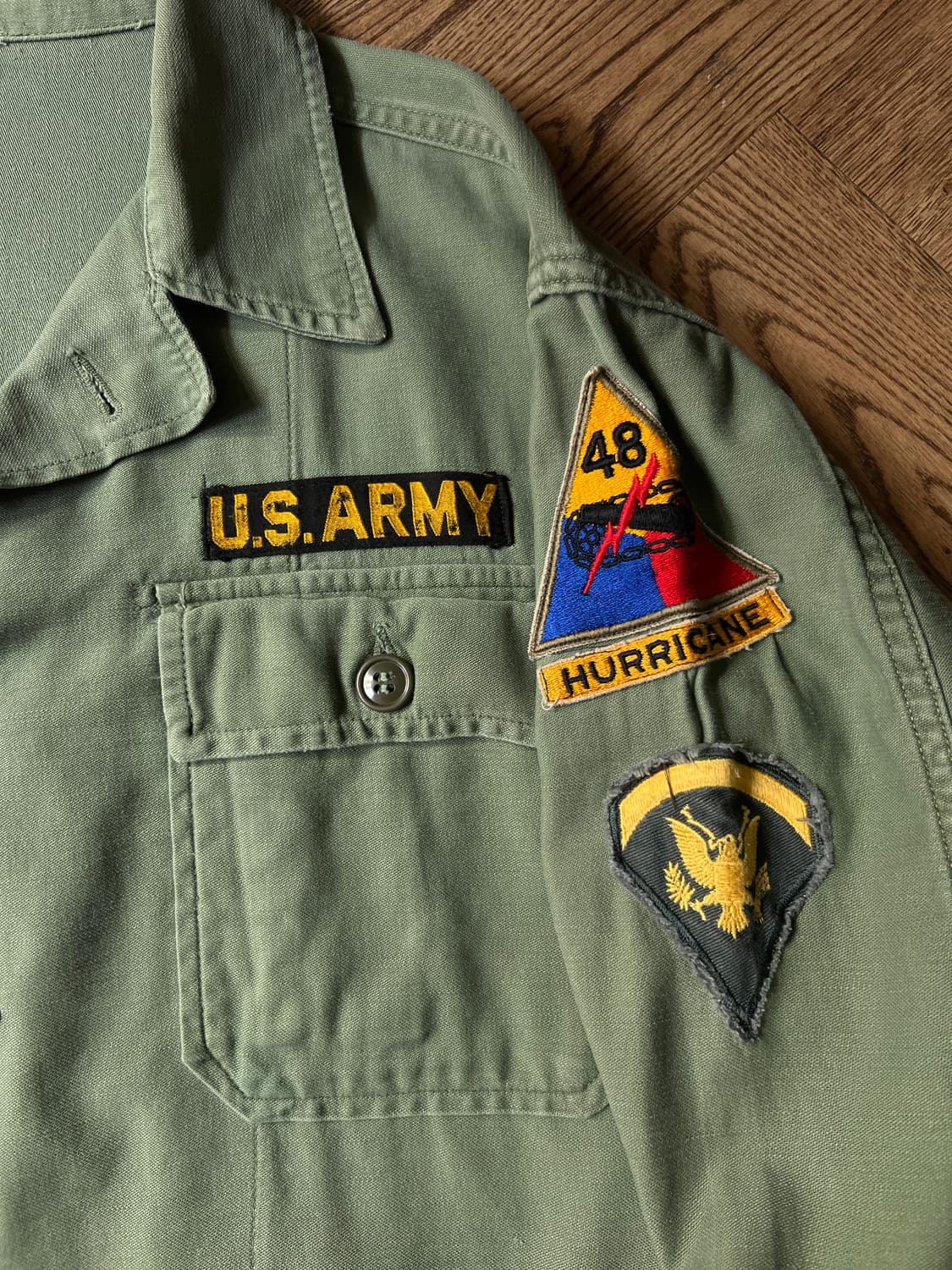 [S]50's 오리지널 U.S ARMY 1세대 OG-107 셔츠 상품이미지4