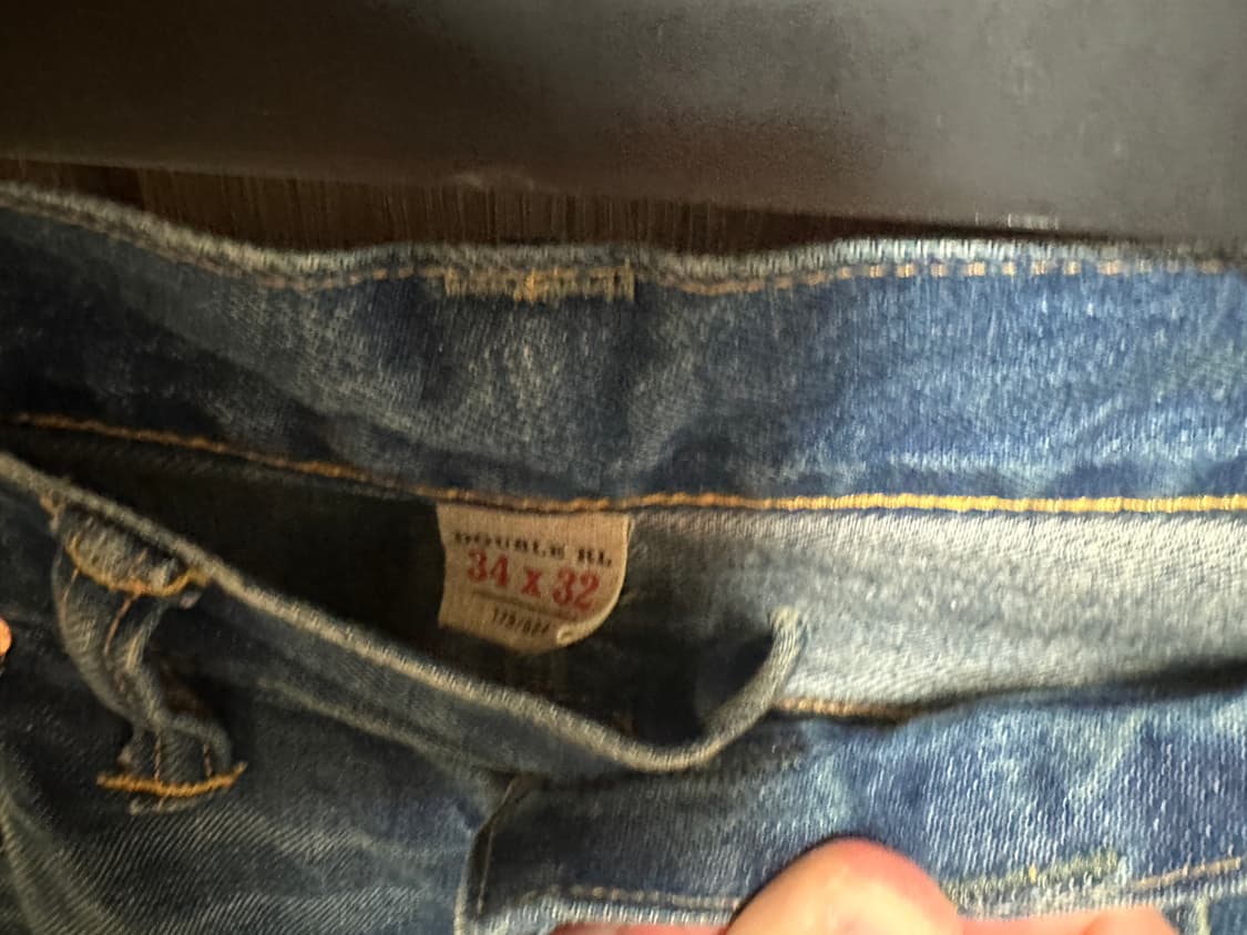 RRL 더블알엘 빈파포 빈티지파이브포켓 그랜드폴스 34x32 판매합니다 상품이미지5