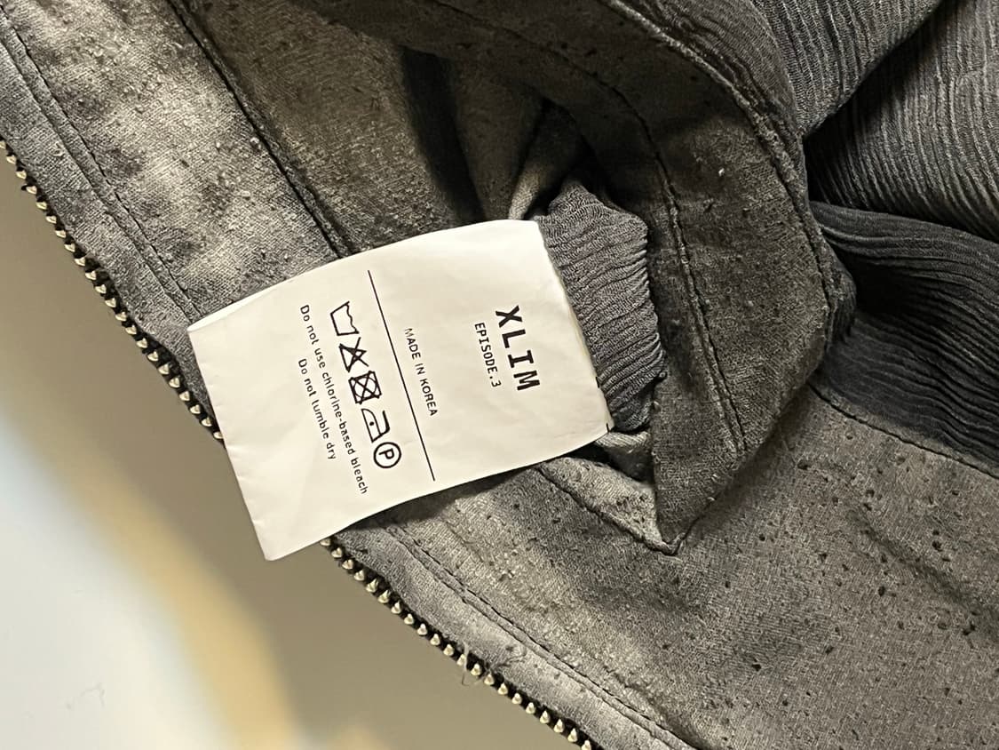 Xlim ep.3 자켓 1사이즈 검정 상품이미지2