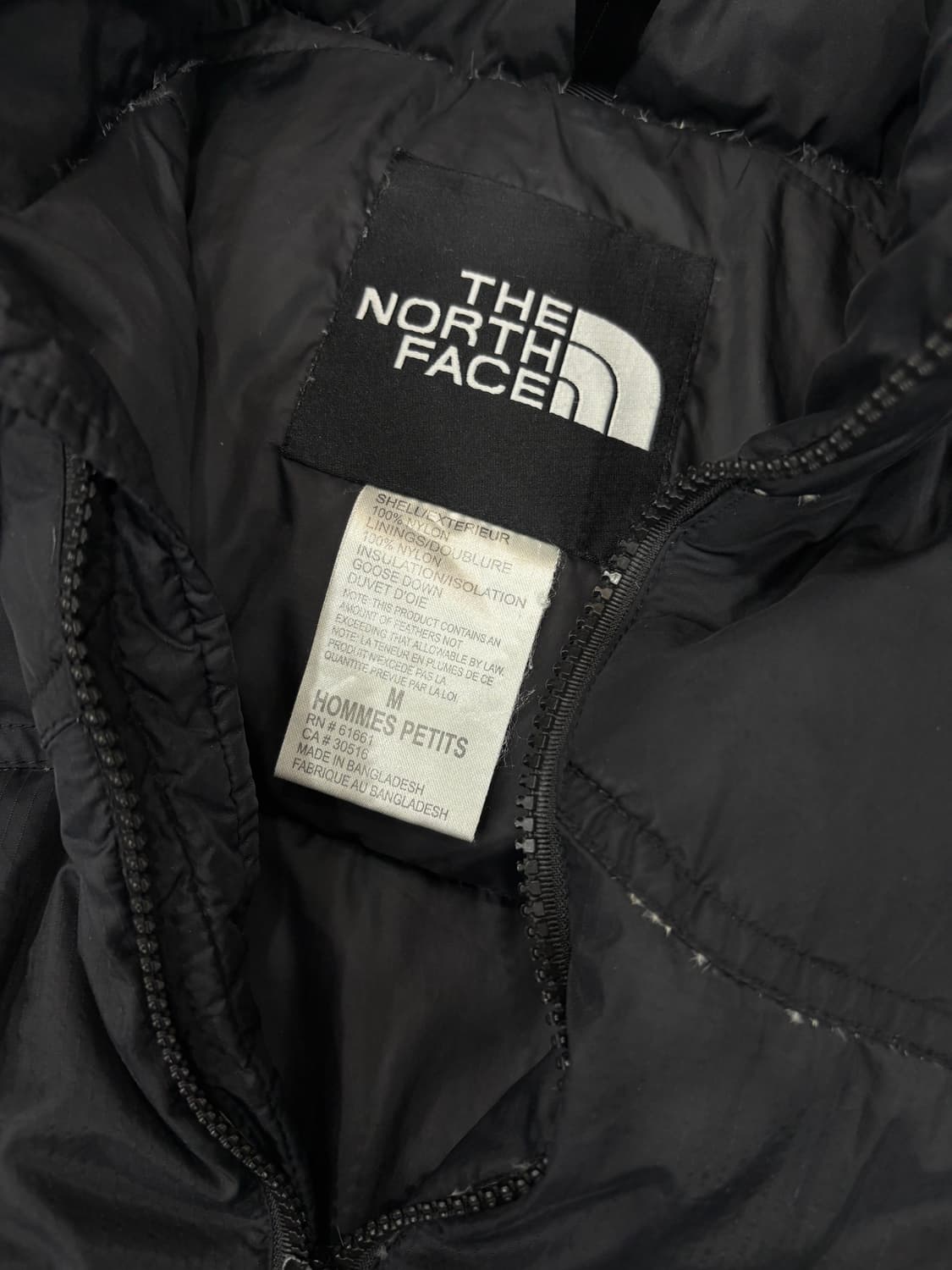 노스페이스 패딩 블랙 상품이미지3