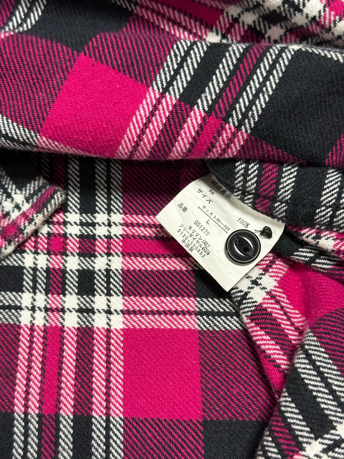 빈티지플란넬셔츠 워크웨어 flannel shirt 타탄체크 vintage 상품이미지7