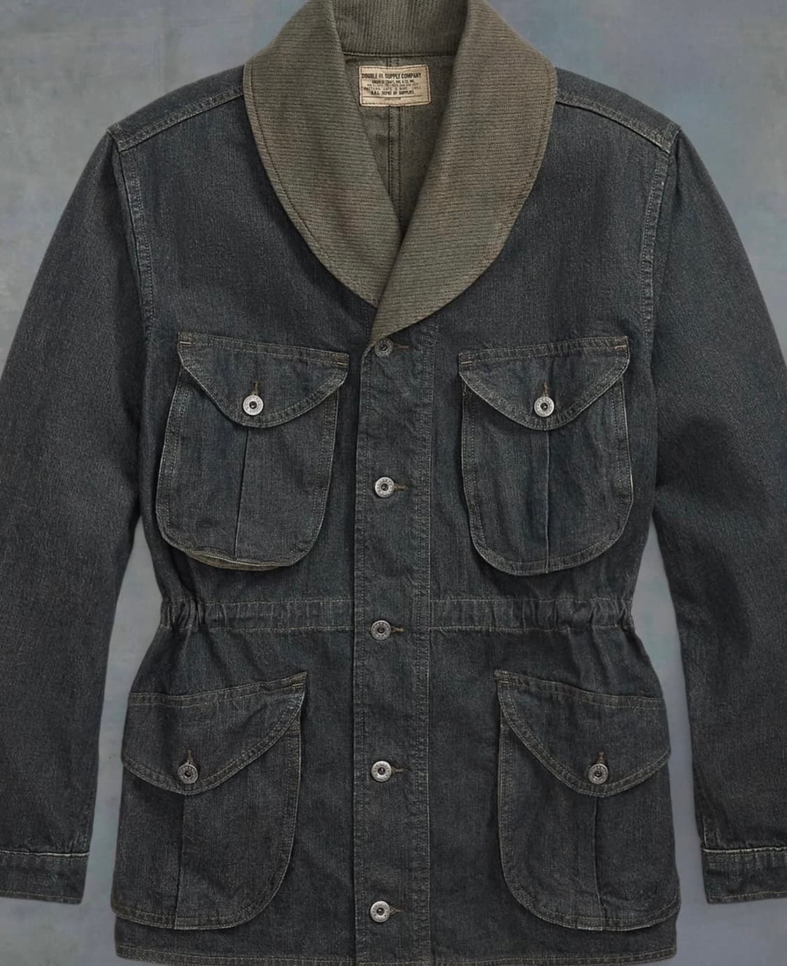 RRL 인디고 코튼 리넨 데님 필드코트 더블알엘 상품이미지1