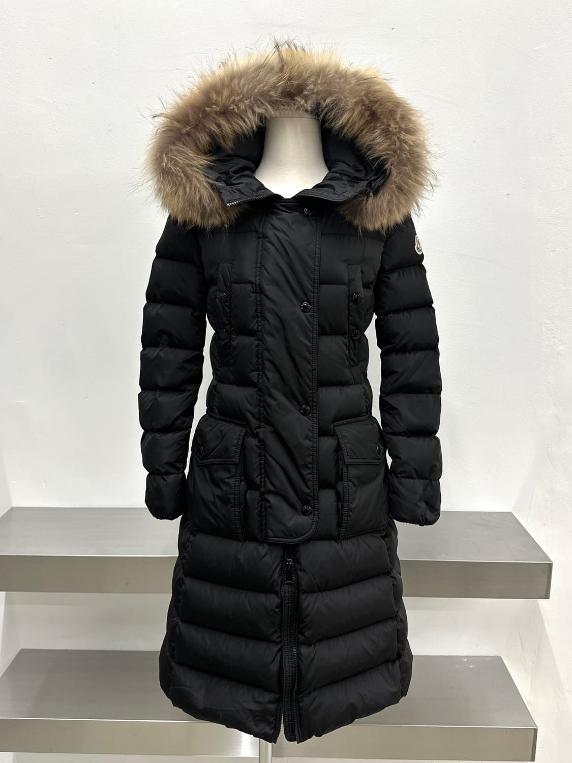 몽클레어 클로에 라쿤 퍼 롱패딩 (00) 상품이미지2