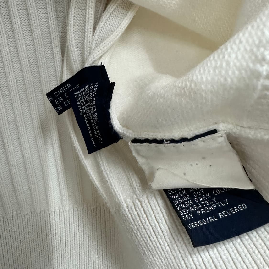 105 타미힐피거 남자 니트집업 상품이미지3