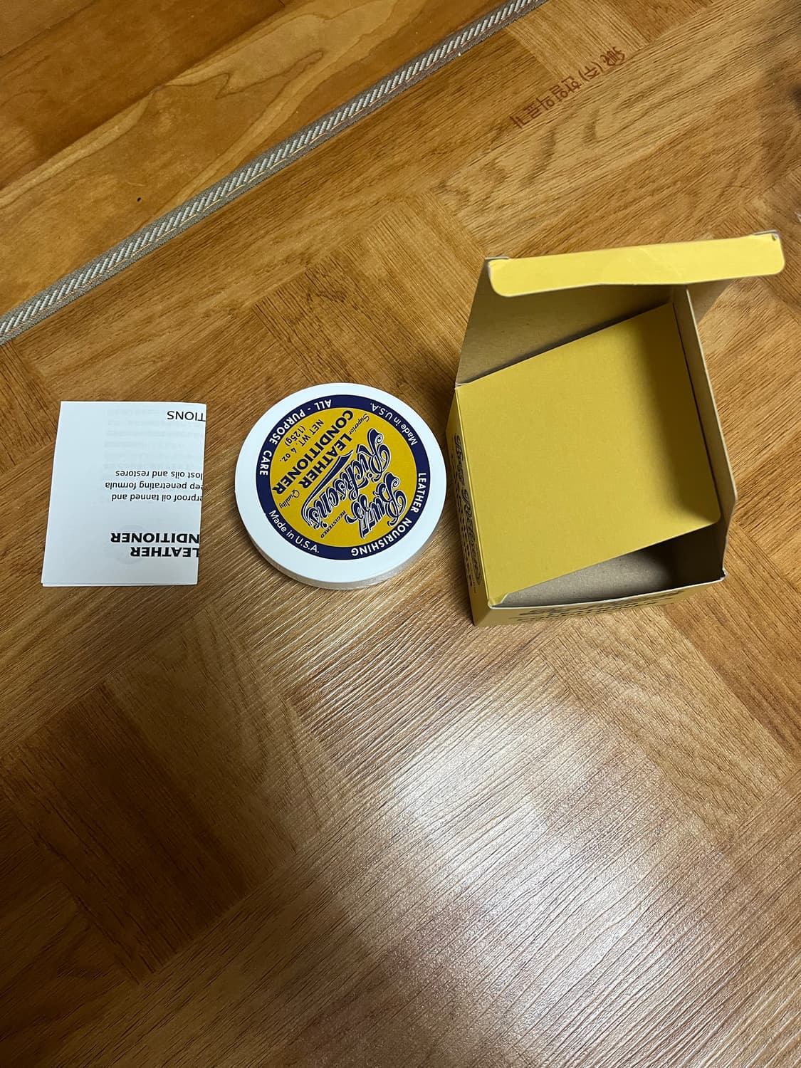 버즈릭슨 (BUZZ RICKSON'S) 가죽 컨디셔닝 크림 상품이미지2