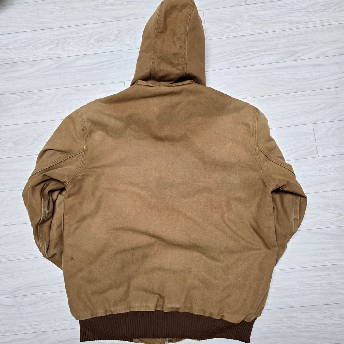 USA MADE 칼하트 J140 브라운 액티브 자켓 상품이미지4