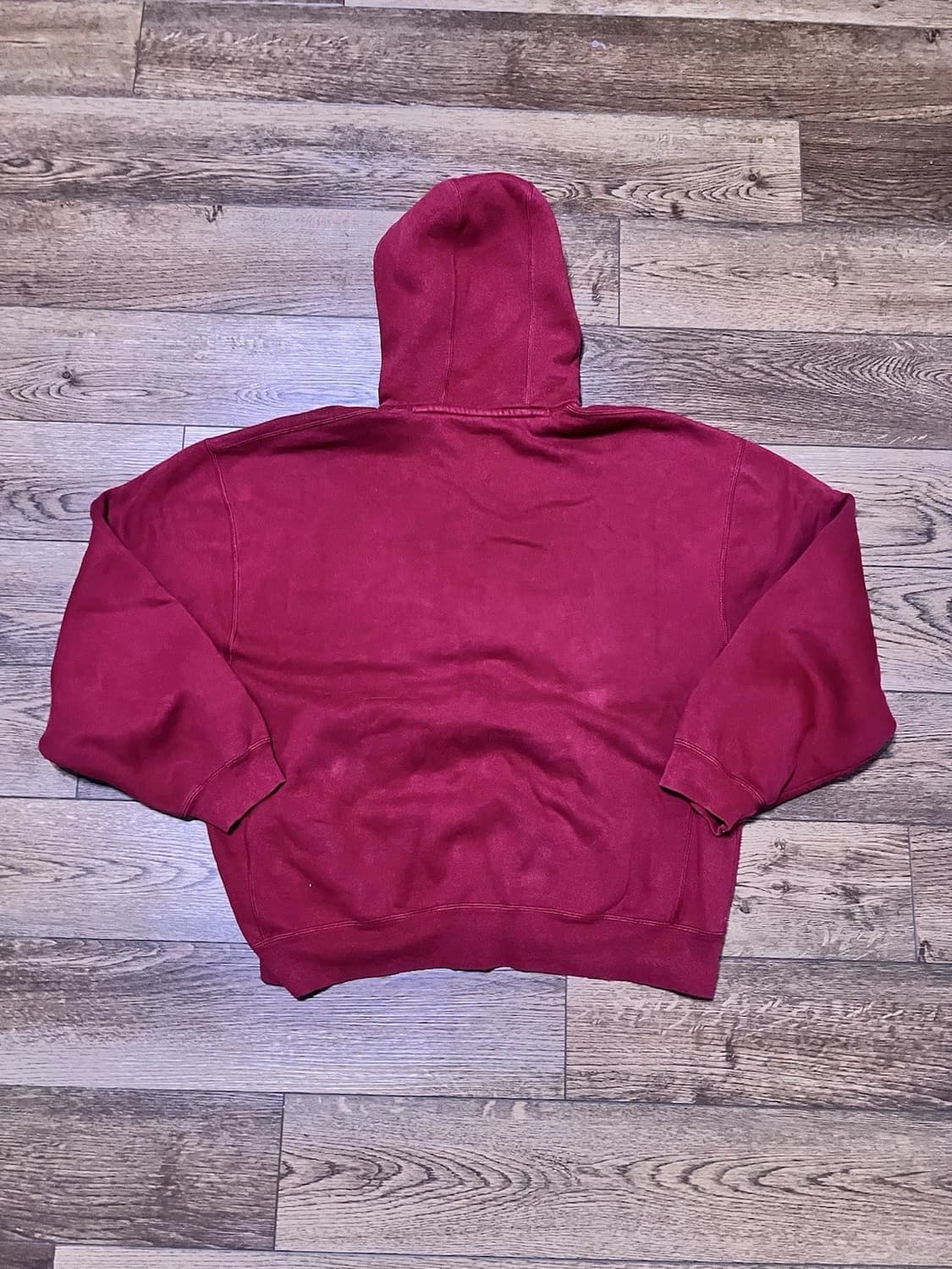 러셀 애슬레틱 스웻 후드집업 레드 상품이미지4