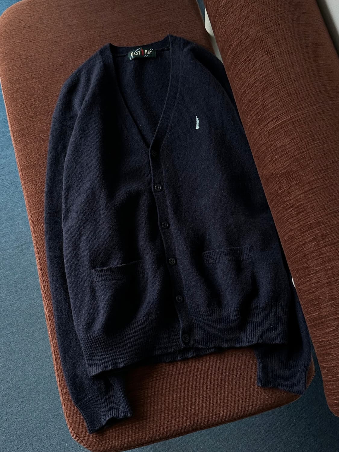 V-neck design stitch knit cardigan 상품이미지10