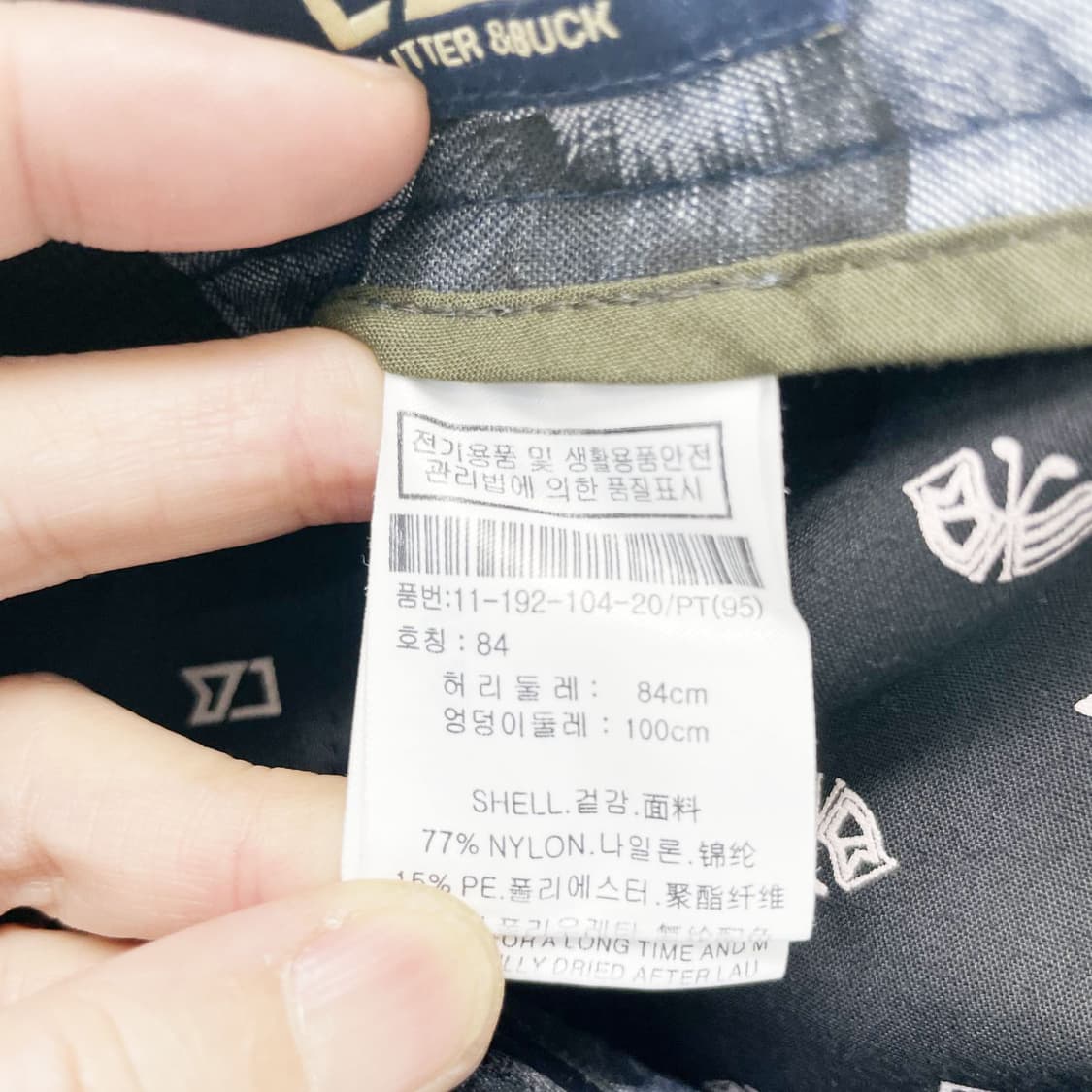 커터앤벅 남성골프바지 하절기그레이 32 상품이미지5