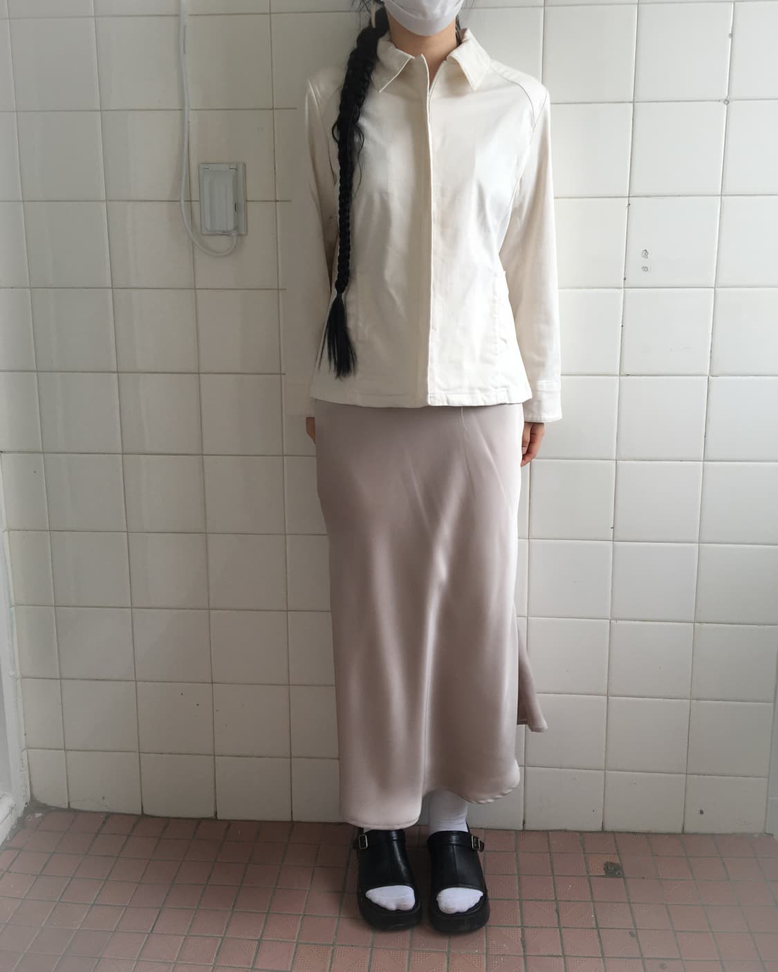 Cotton zip up jacket 상품이미지1