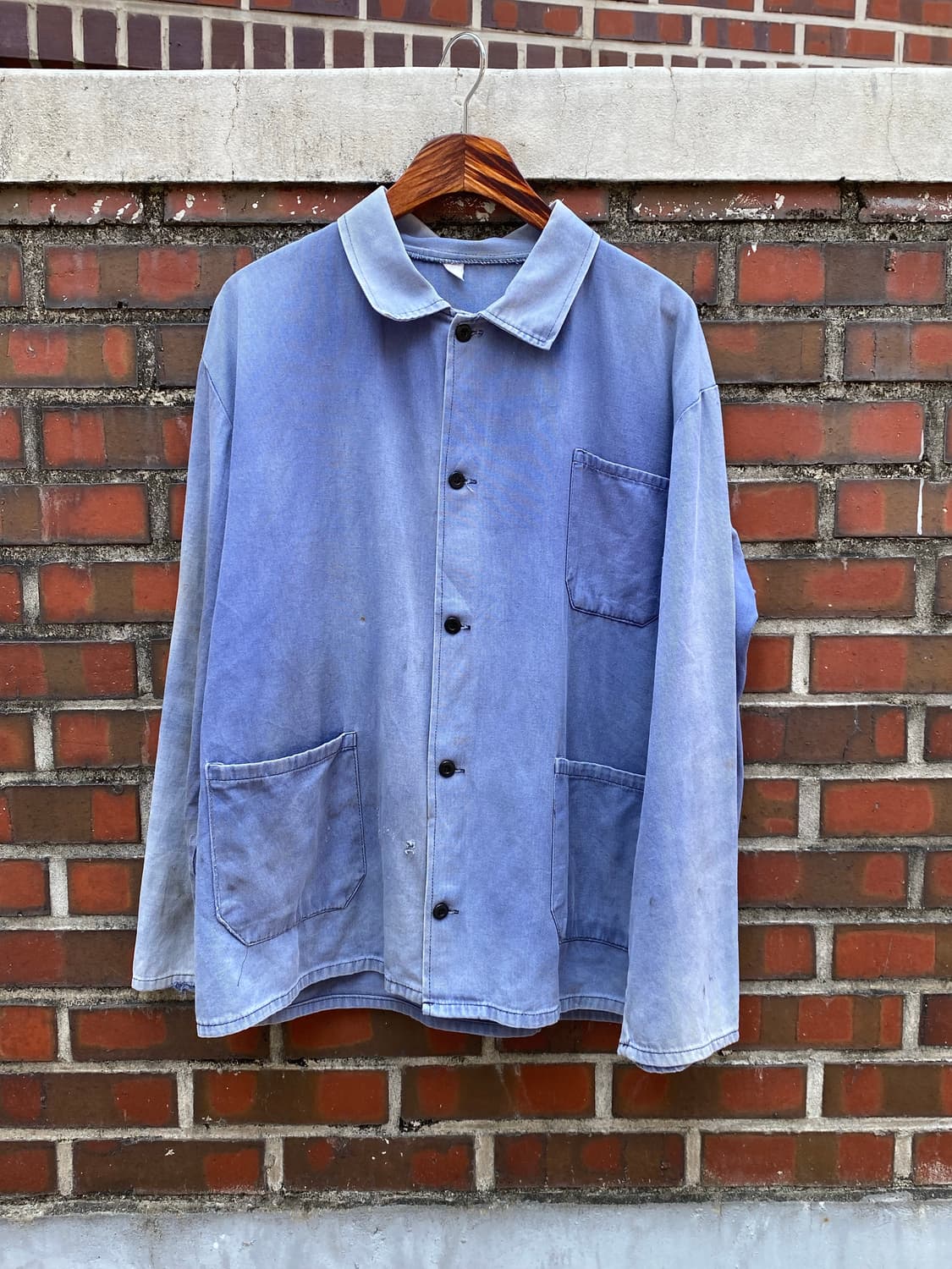 90s 선페이디드 프렌치 워크자켓 상품이미지4