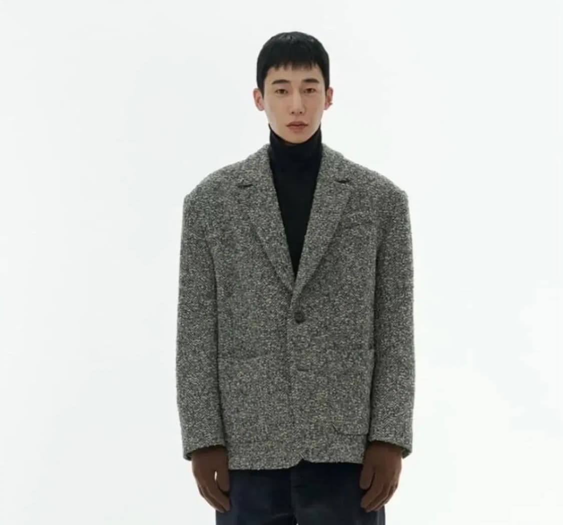 아모멘토 헤링본 자켓 상품이미지2