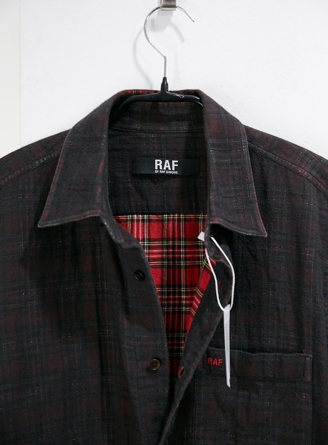 라프시몬스 체크 셔츠 상품이미지2